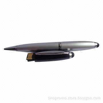 Touch pointer with ballpen USB drives